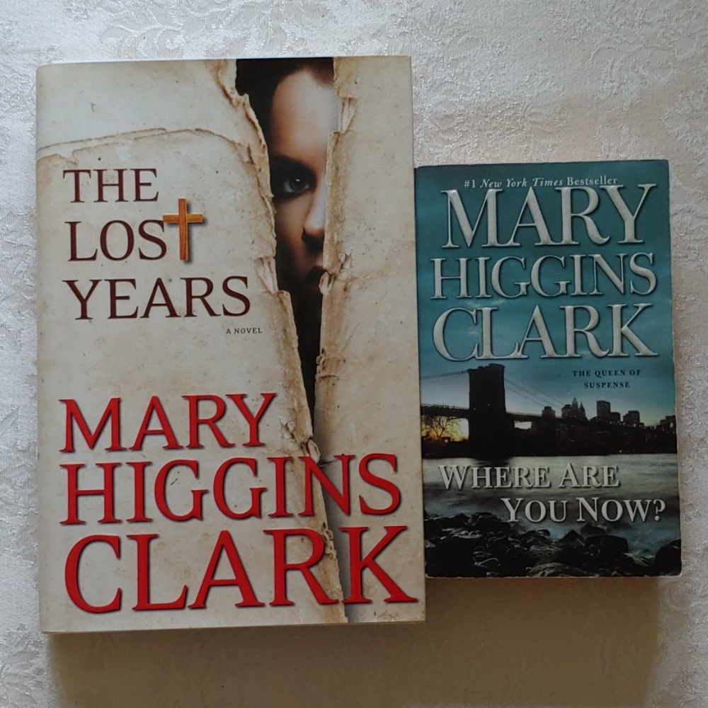 Two Mary Higgins Clark Books